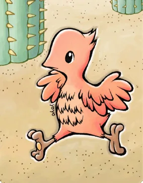 Ilustração da Carta Picky