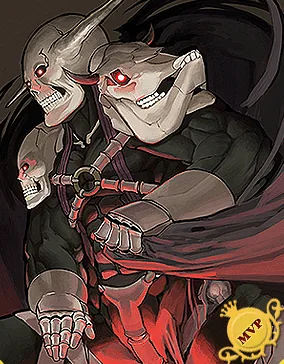 Ilustração da Carta Senhor das Trevas