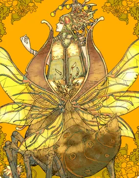 Ilustração da Carta Maya Macho