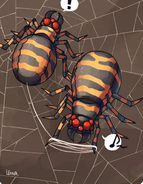 Ilustração da Carta Aranha Gigante