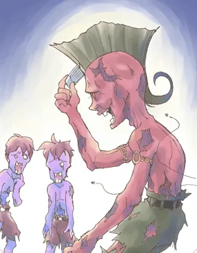 Ilustração da Carta Zumbi Mestre