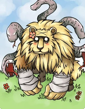 Ilustração da Carta Quimera