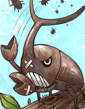 Ilustração da Carta Encouraçado