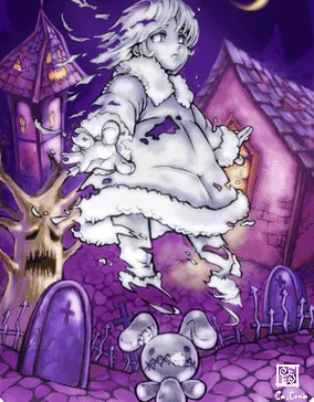 Ilustração da Carta Poltergeist