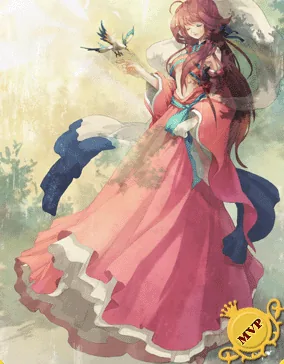 Ilustração da Carta Lady Branca