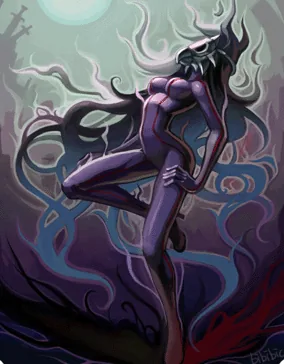 Ilustração da Carta Maero de Thanatos
