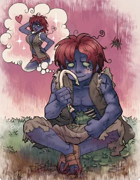 Ilustração da Carta Zumbi Dilacerado