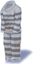 Uniforme Velho de Presidiário