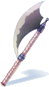 Bardiche Dentilhado