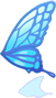 Asa de Borboleta Azul