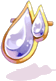 Broche da Gota d'Água