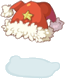 Gorro de Natal com Pompons