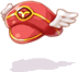 Chapéu Alado Vermelho