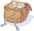 Sacola de Moedas de Prata