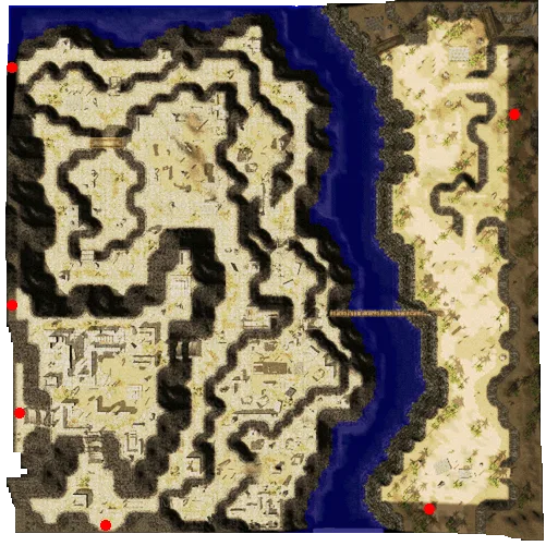 Minimapa de Fortaleza de Saint Darmain(Leste)