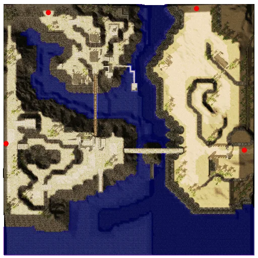 Minimapa de Fortaleza de Saint Darmain(Sul)