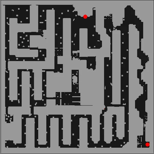 Minimapa de Interior da Tumba Real
