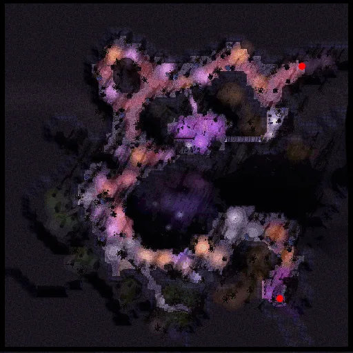 Minimapa de Skellington, um Vilarejo Solitário em Nifflheim