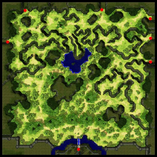 Minimapa de Arredores de Prontera (01)