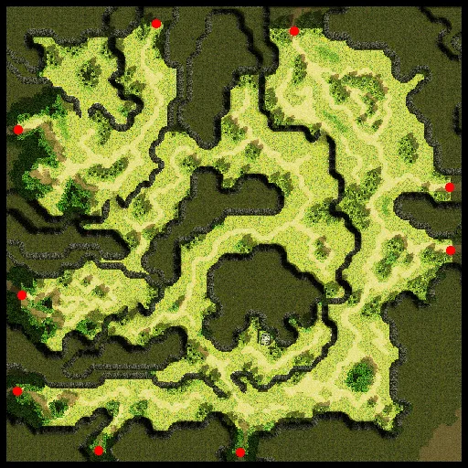 Minimapa de Arredores de Prontera (07)