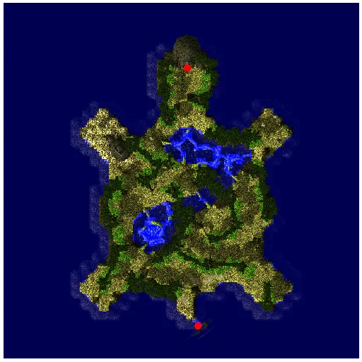 Minimapa de Ilha da Tartaruga