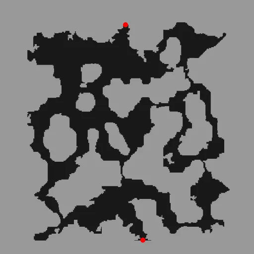 Minimapa de Calabouço da Ilha da Tartaruga