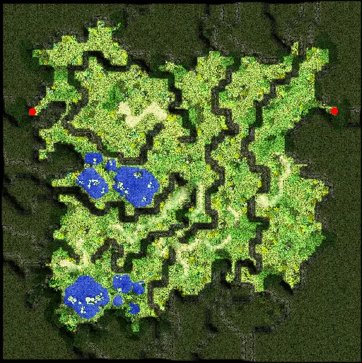 Minimapa de Floresta de Luluka