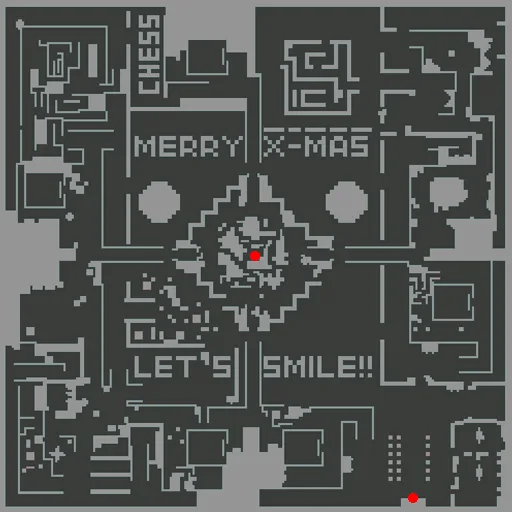 Minimapa de Depósito da Fábrica de Brinquedos