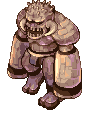 Golem andando