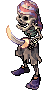 Esqueleto Pirata parado