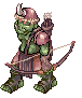 Orc Arqueiro andando
