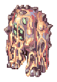 Golem de Lava andando