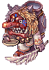 Tengu andando